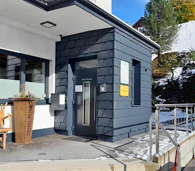 Fassadenbau mit dem Material Rockpanel in Großarl