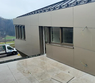 Fassadenbau in Pfarrwerfen